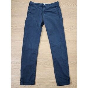 DEMIN & FLOWER RICKY SINGH Pants Womens 29x27 Slim Navy Chino Golf